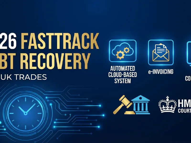 2026 Fast-Track Debt Recovery for UK Trades: Automate 30-Day Chasing, Interest, and Digital Court Action featured image
