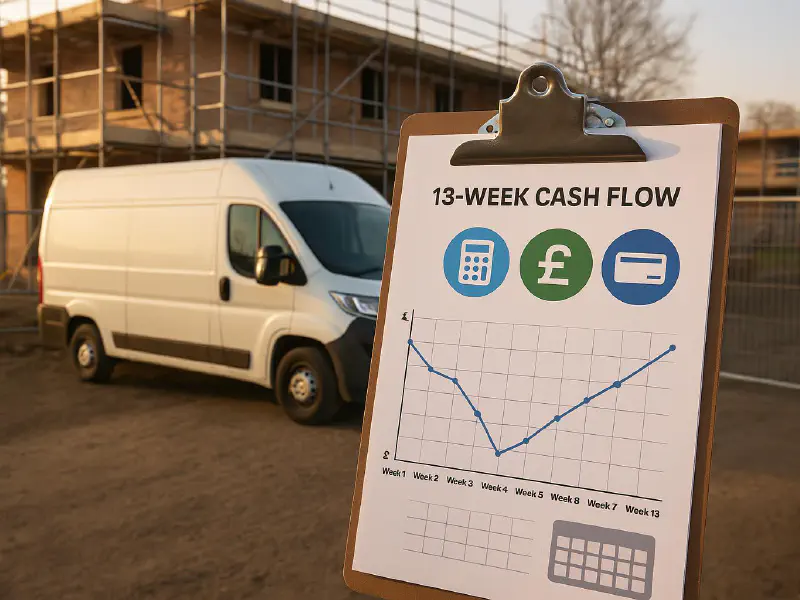 AI cash flow forecasting for trades: set it up with Xero or QuickBooks and GoCardless featured image