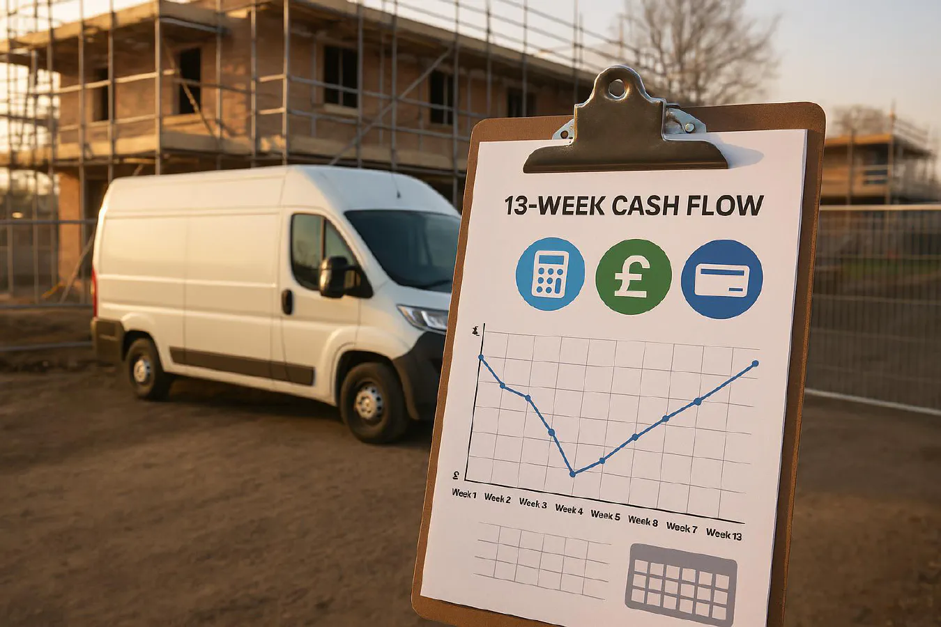 AI cash flow forecasting for trades: set it up with Xero or QuickBooks and GoCardless featured image