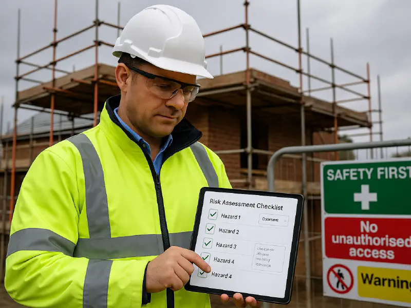 AI risk assessments for construction: fast, compliant RAMS workflow you can trust featured image