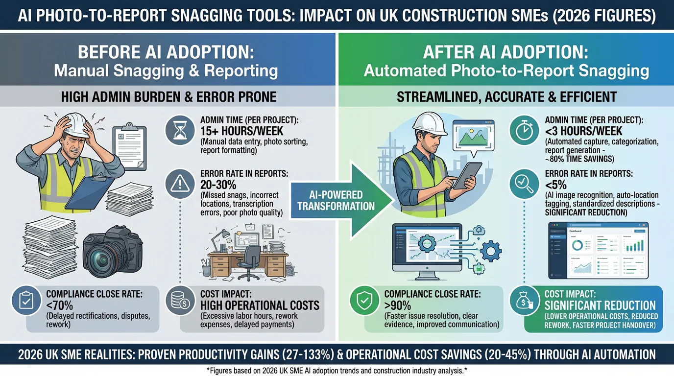 AI Snagging Tools 2026: Slash Site Defects with Instant Photo-to-Report Apps featured image