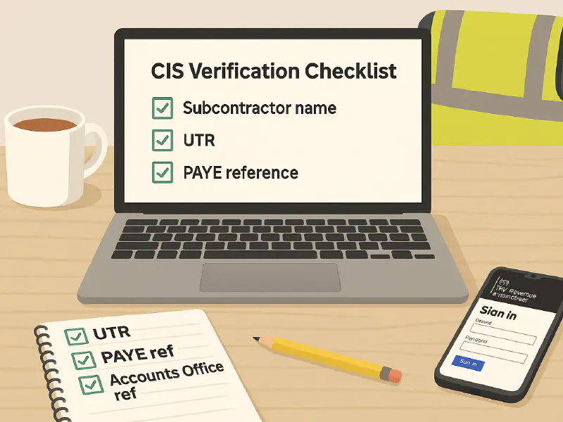 Can't verify a subcontractor in CIS? Fix error 7912 and unmatched checks in Xero, QuickBooks and Sage featured image