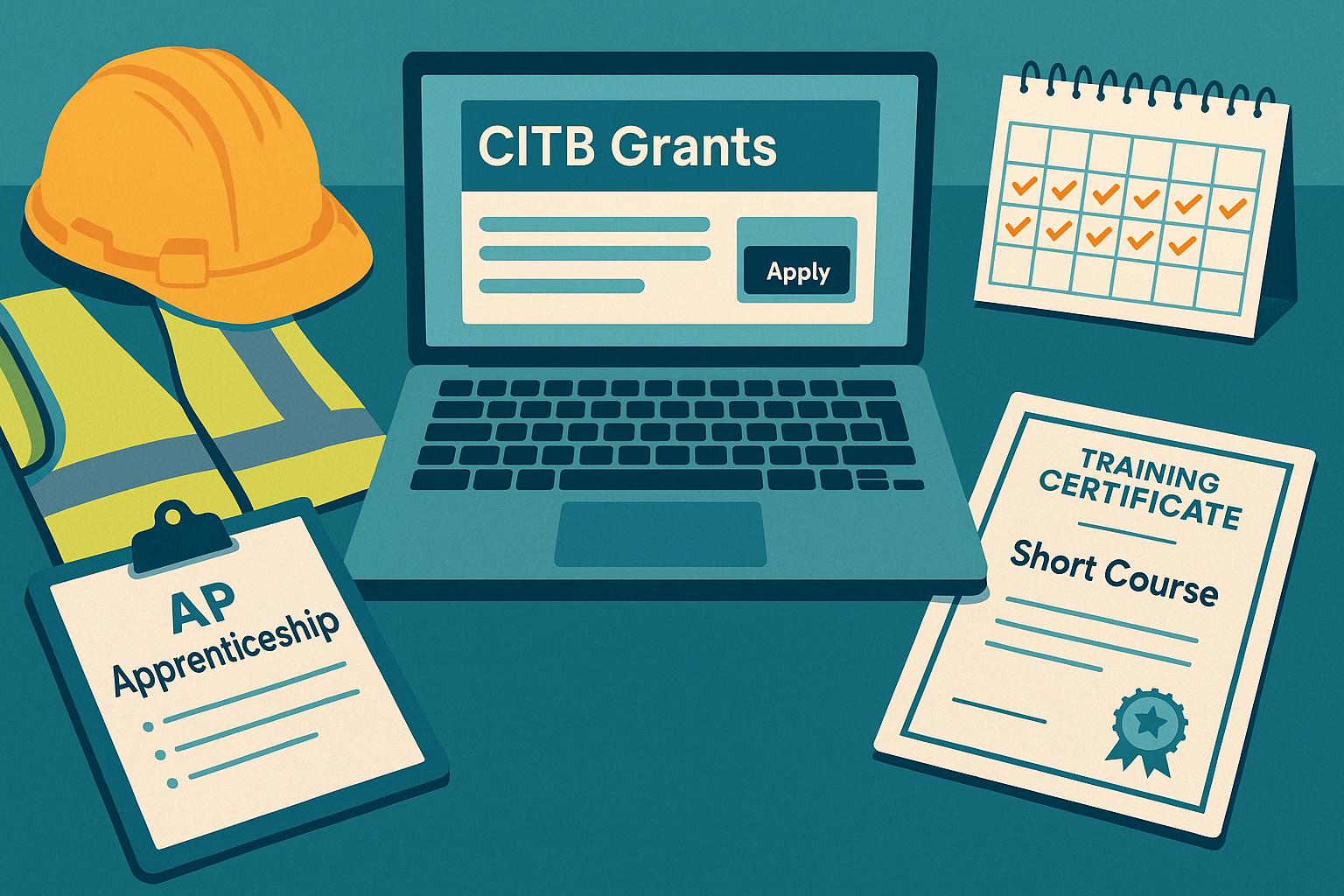 CITB grants: how to claim apprenticeship and short course grants, rates and deadlines featured image