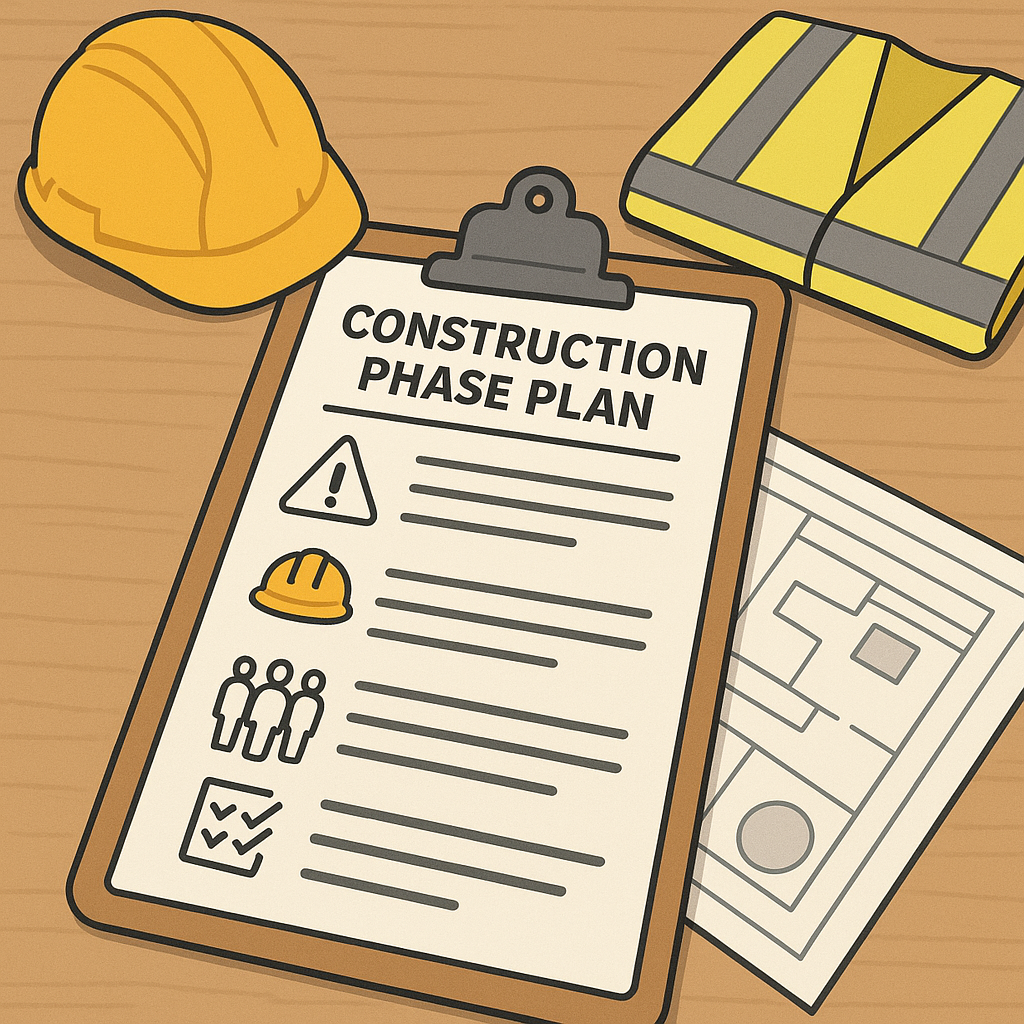 Construction phase plan made simple: CDM checklist, free template and how to brief the team featured image