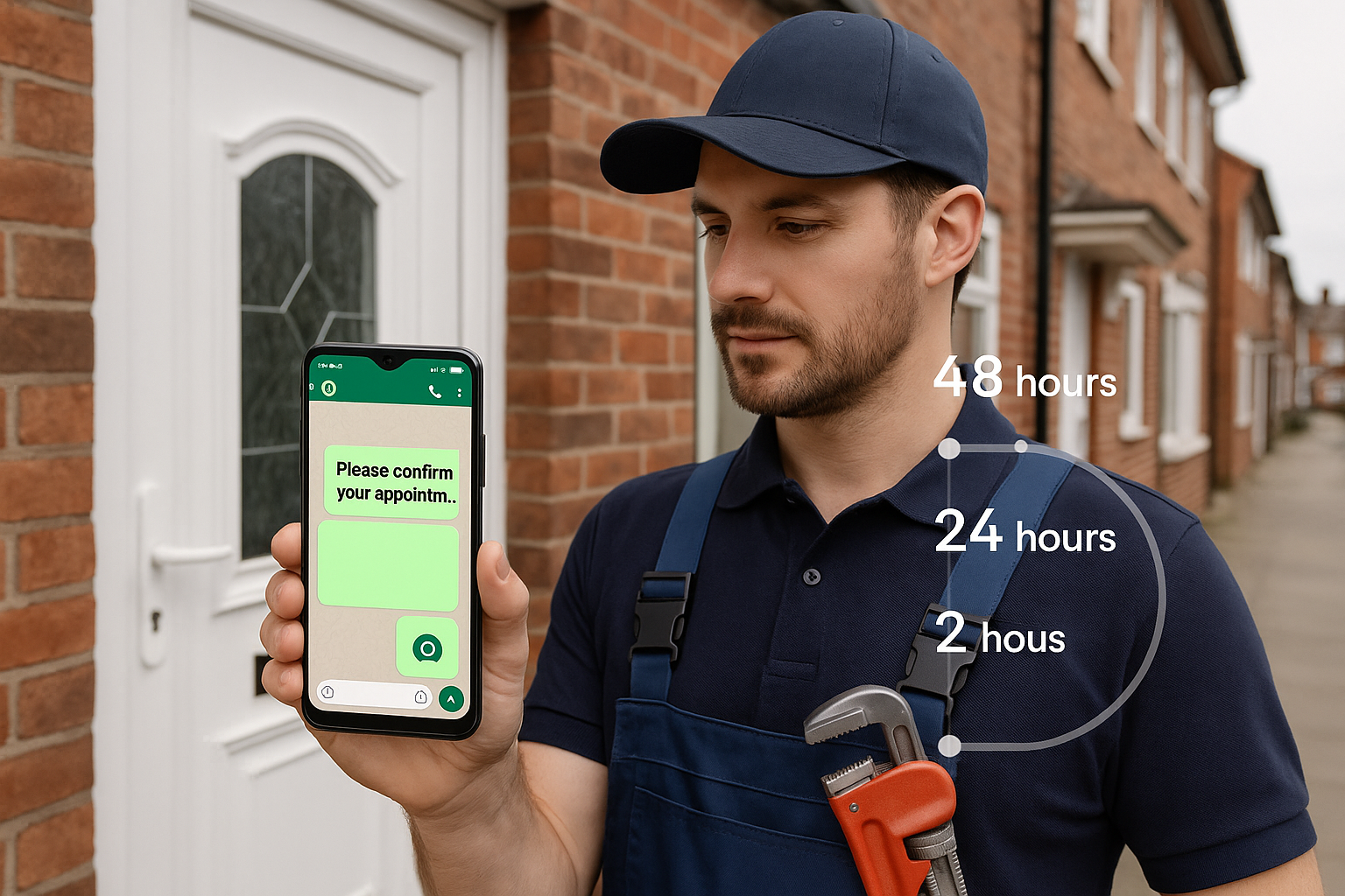 Cut no access visits with WhatsApp confirm and photo triage: a step-by-step playbook for trades featured image