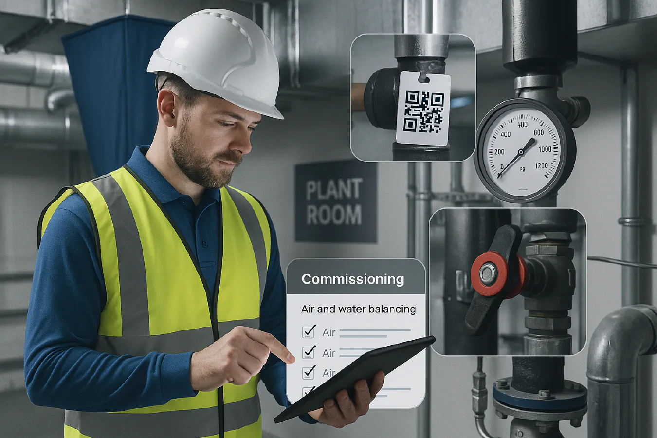 Digital M and E commissioning: simple checklists, forms and handover packs that pass first time featured image