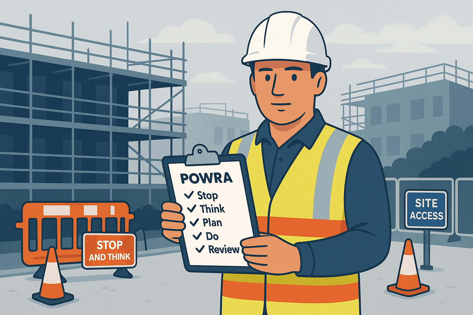 Dynamic risk assessment on site: a simple POWRA that crews actually use featured image