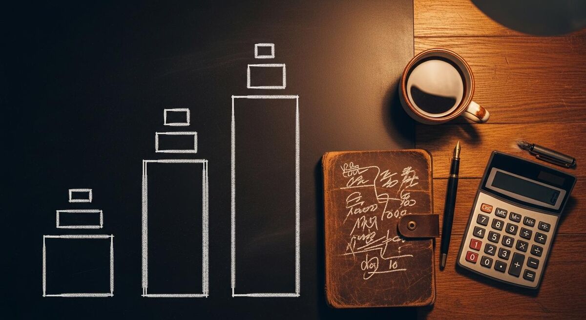 Three-tier emergency callout pricing illustrated on a chalkboard with rate bands