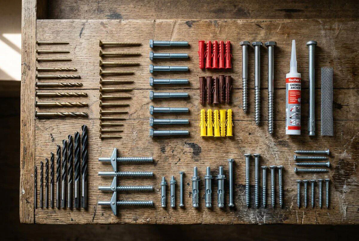 Fixings and Fasteners: The Complete UK Guide to What Works in Which Materials featured image