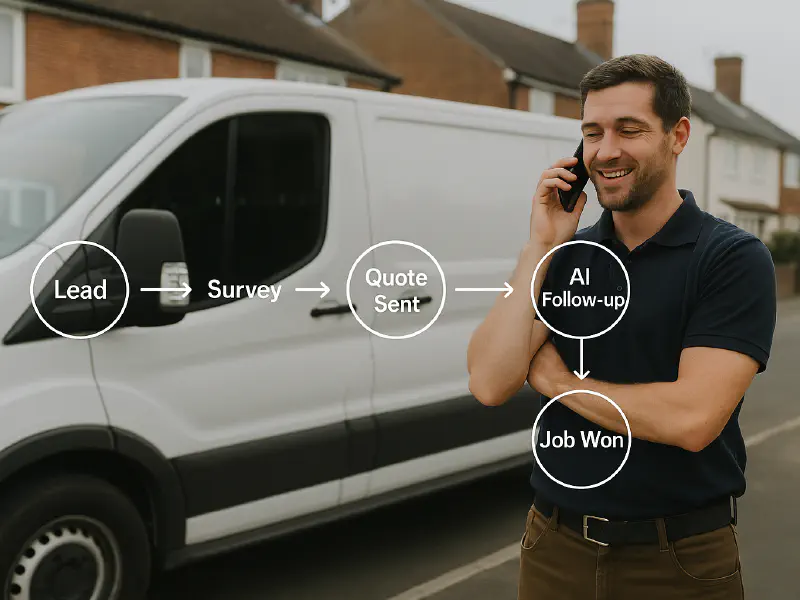 Follow up quotes that win: call, WhatsApp and email cadences that stop ghosting featured image