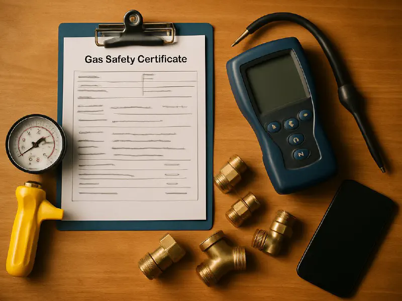 Free Gas Safety Certificate Form for ServiceM8 (CP12 Template, Download) featured image