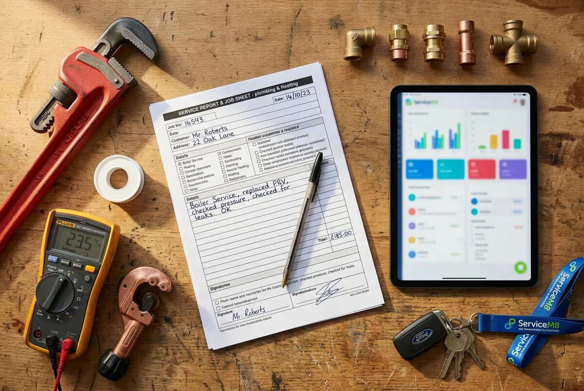 Free ServiceM8 Job Report Form Template (Download + Setup Guide) featured image