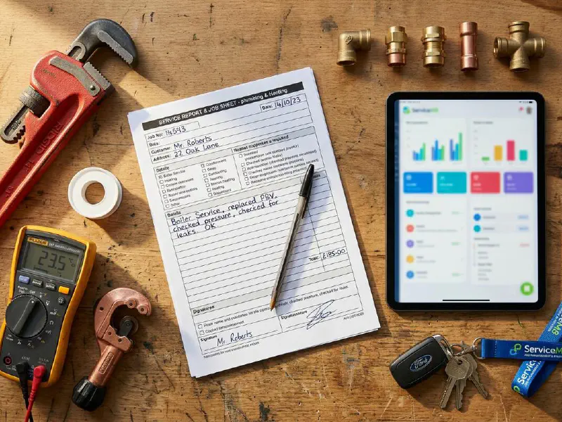 Free ServiceM8 Job Report Form Template (Download + Setup Guide) featured image