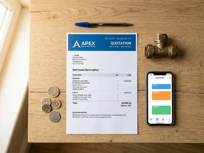 Free ServiceM8 Quote Template UK: Win More Jobs (Download Word + PDF) featured image