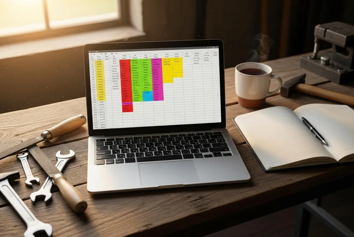 Free Template: 3-Month Rolling Cash Flow Forecast for Trades Businesses featured image