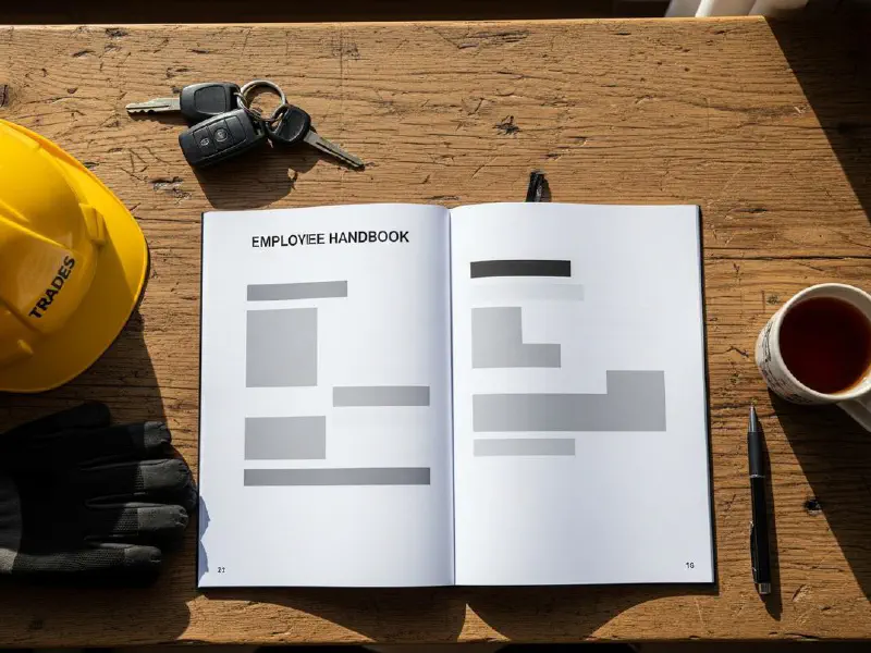 Free Template: Employee Handbook for UK Trades Businesses (Updated 2026) featured image