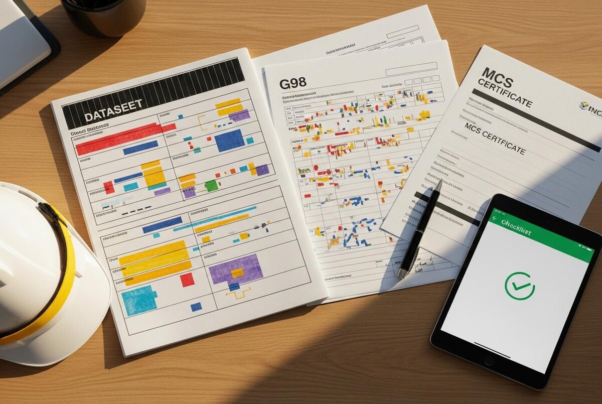 Free Template: Renewable Energy Compliance Checklist Pack (MCS, DNO, Part P, Part L)