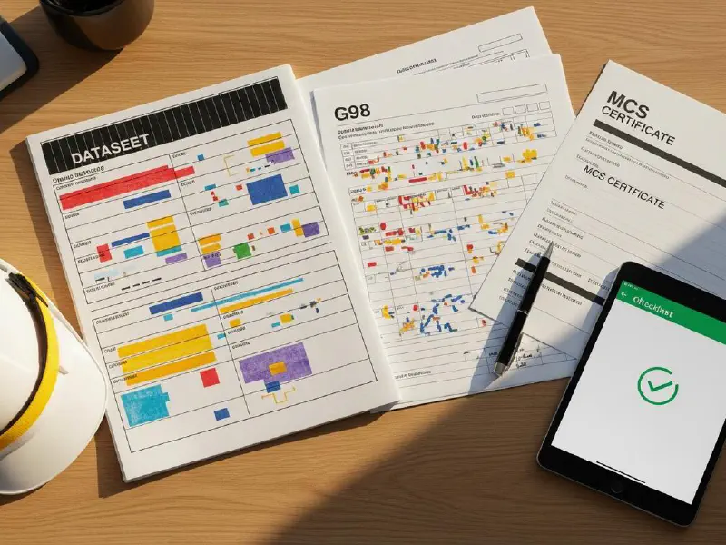 Free Template: Renewable Energy Compliance Checklist Pack (MCS, DNO, Part P, Part L) featured image