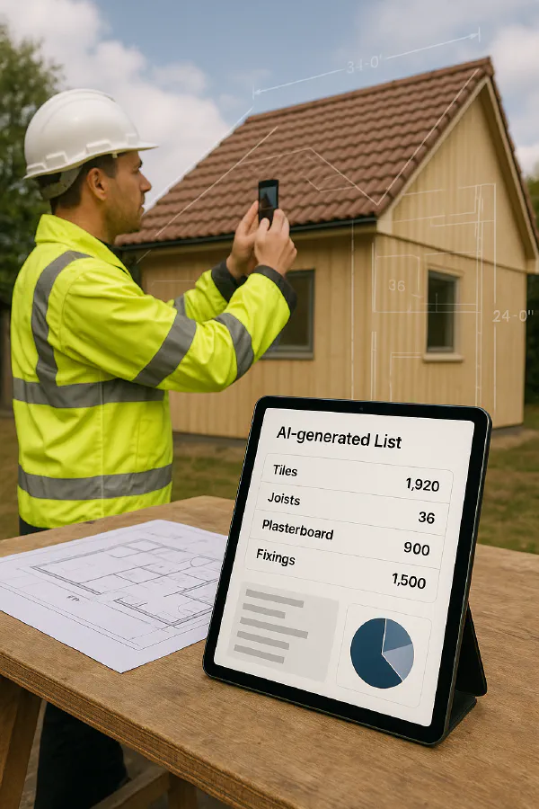 Generate a materials list from plans or photos with AI: fast takeoffs for small contractors featured image