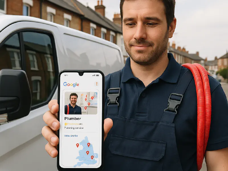 Google Business Profile for home-based trades: hide your address, set service areas and pass video verification featured image