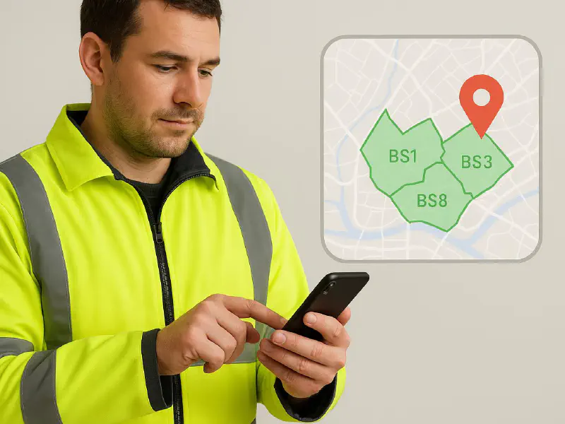 Google Business Profile service area setup: SAB vs hybrid, postcode examples and video verification featured image