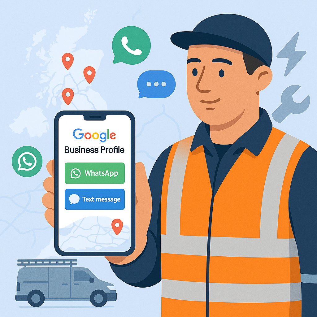 How to add WhatsApp and Text message buttons to your Google Business Profile featured image