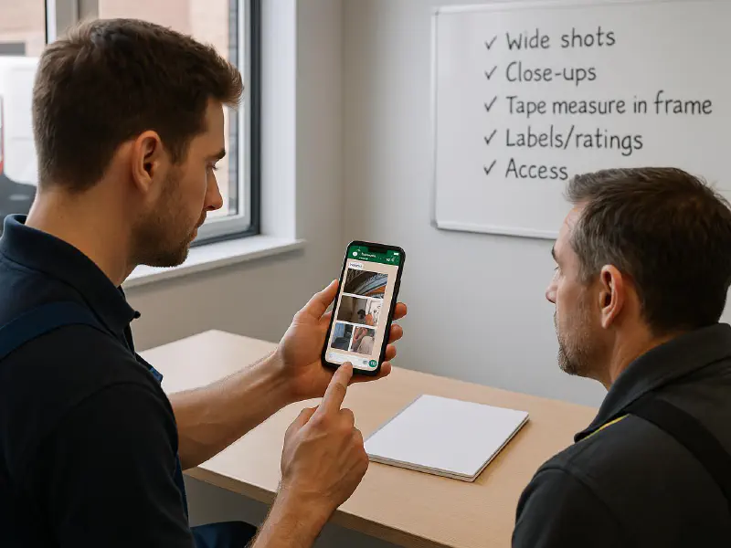 How to get customers to send pictures for a quote on WhatsApp (without sounding pushy) featured image