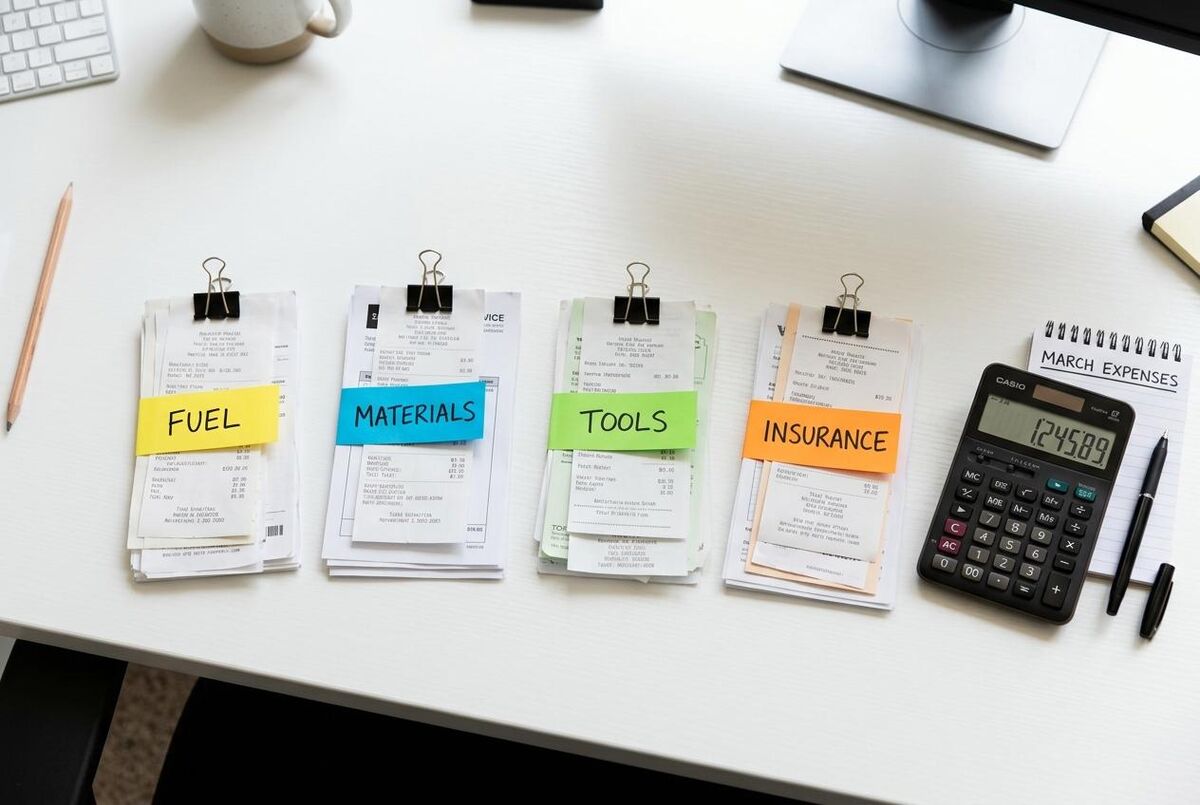 Organised filing system representing structured financial accounts