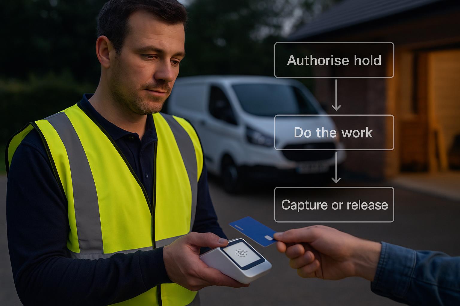 How to take a card pre-authorisation on site with Square (and when to use deposits instead) featured image