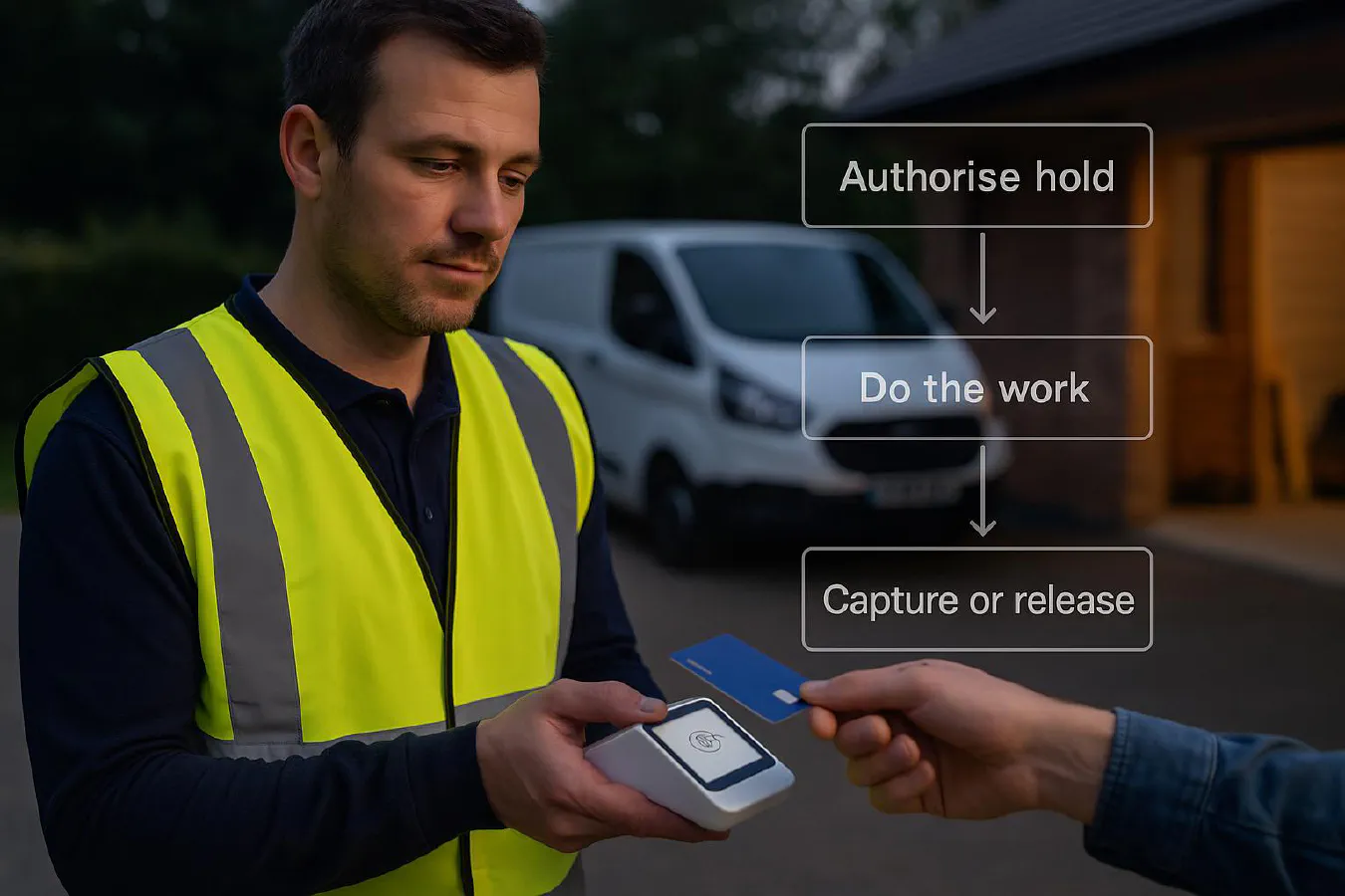 How to take a card pre-authorisation on site with Square (and when to use deposits instead) featured image