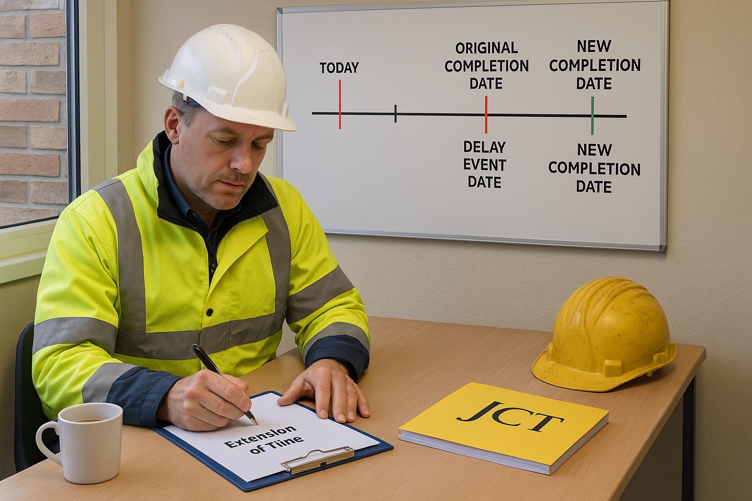 JCT extension of time notice template: clause numbers, examples and what to attach featured image