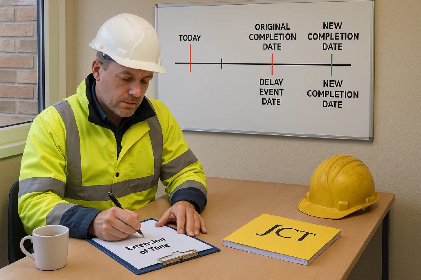 JCT extension of time notice template: clause numbers, examples and what to attach featured image