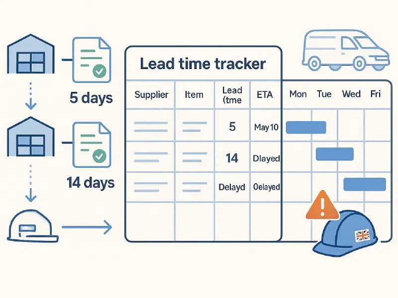Lead times and backorders in Tradify or Simpro: keep jobs on schedule featured image