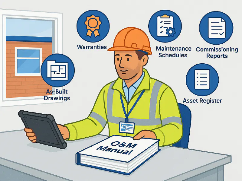 O&M manual for construction: what to include, UK checklists and a fast handover process featured image
