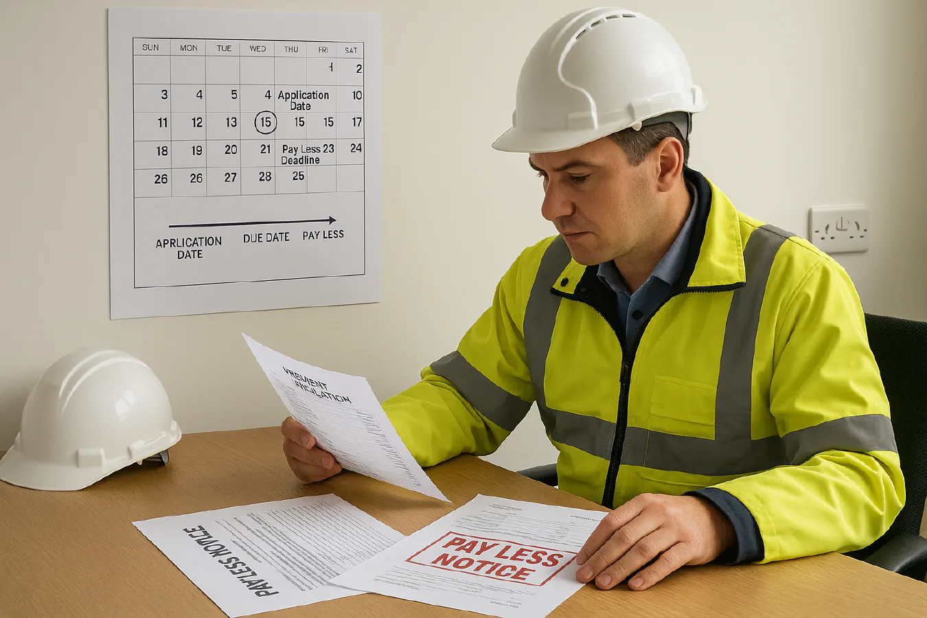 Pay less notice template: deadlines, wording and JCT examples featured image