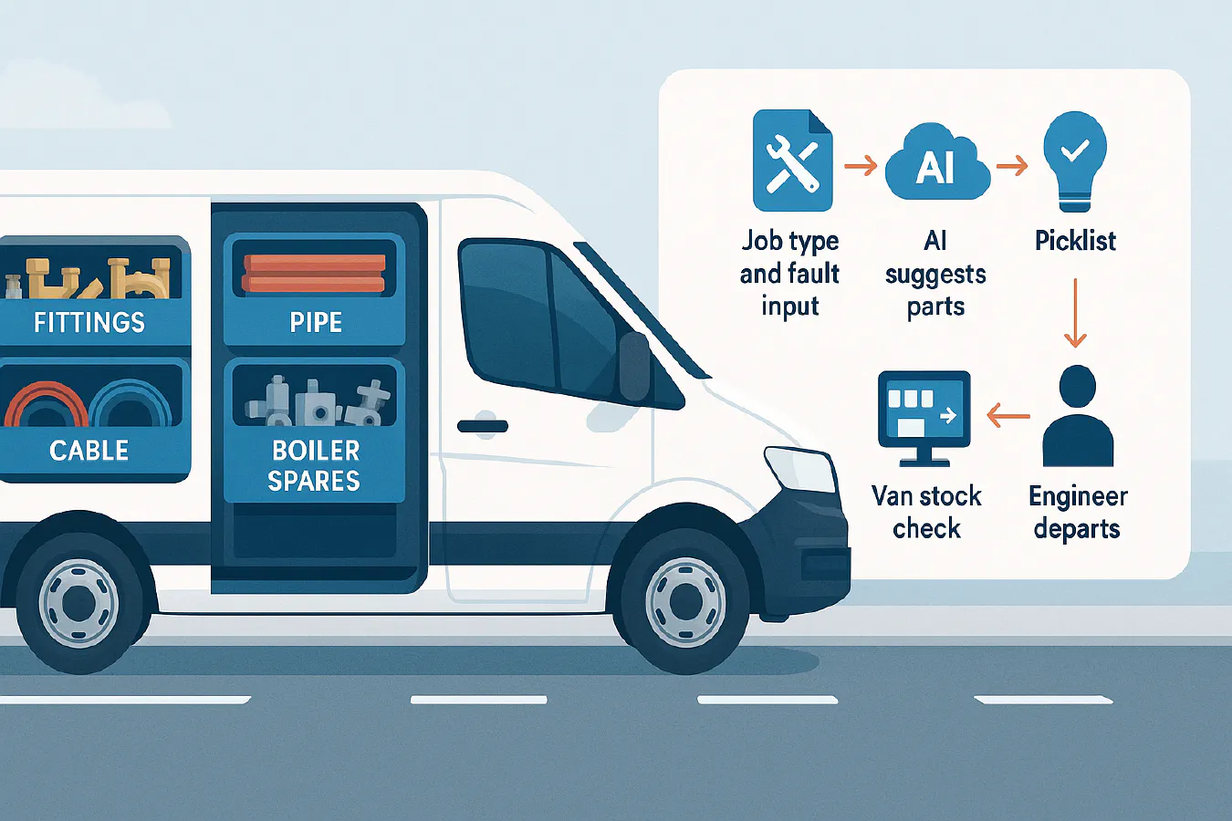 Predictive van stock: how to lift first-time fix and cut repeat visits featured image