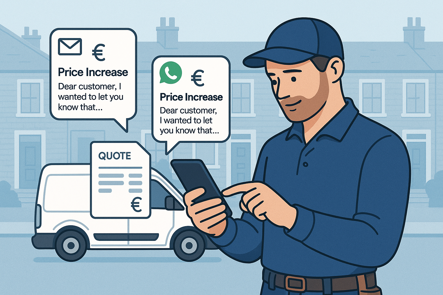 Price increase letter for trades: templates, timing and how to keep customers featured image