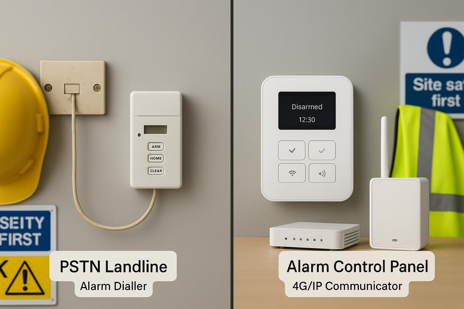 PSTN switch‑off and alarms: how to migrate intruder and fire signalling to IP/4G without outages featured image