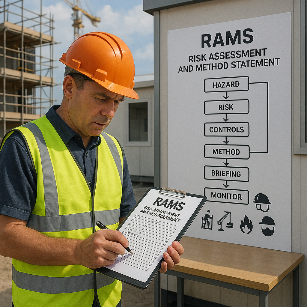 RAMS for UK construction: simple steps, free template and how to brief your team featured image