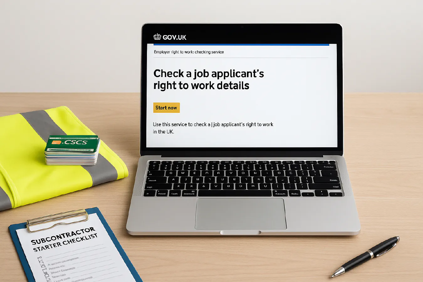 Right to work share code for construction: simple employer checks, CSCS tie‑in and an onboarding flow you can copy featured image