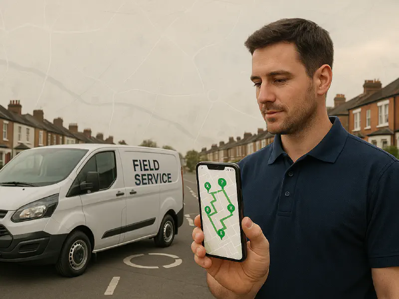 Route planning for trades: simple setup to cut drive time and fit in one extra job per day featured image