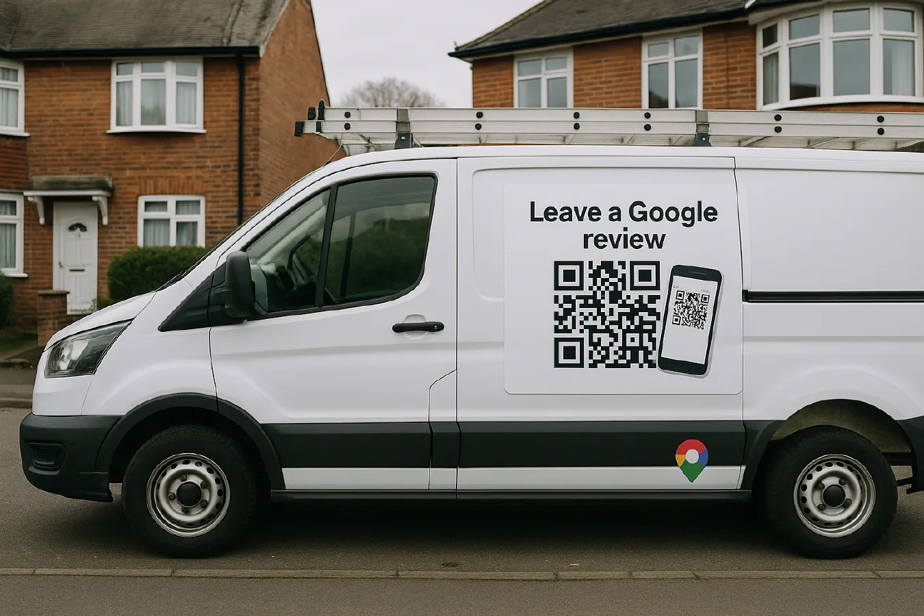 Set up a Google reviews QR code for your vans and invoices: build the link, print it and automate follow ups featured image