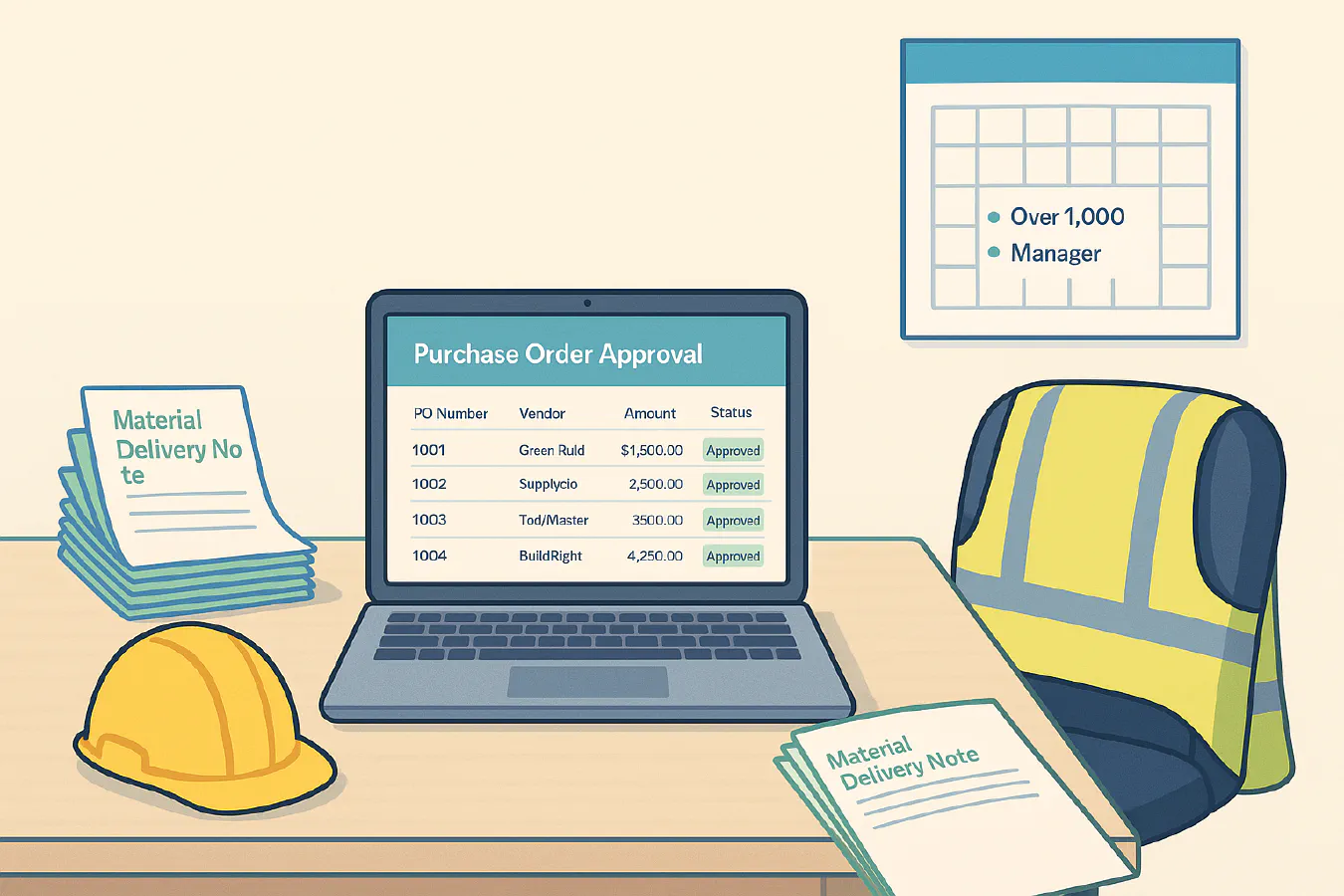 Set up a purchase order approval flow for trades: Xero, QuickBooks and ApprovalMax (UK-friendly steps) featured image