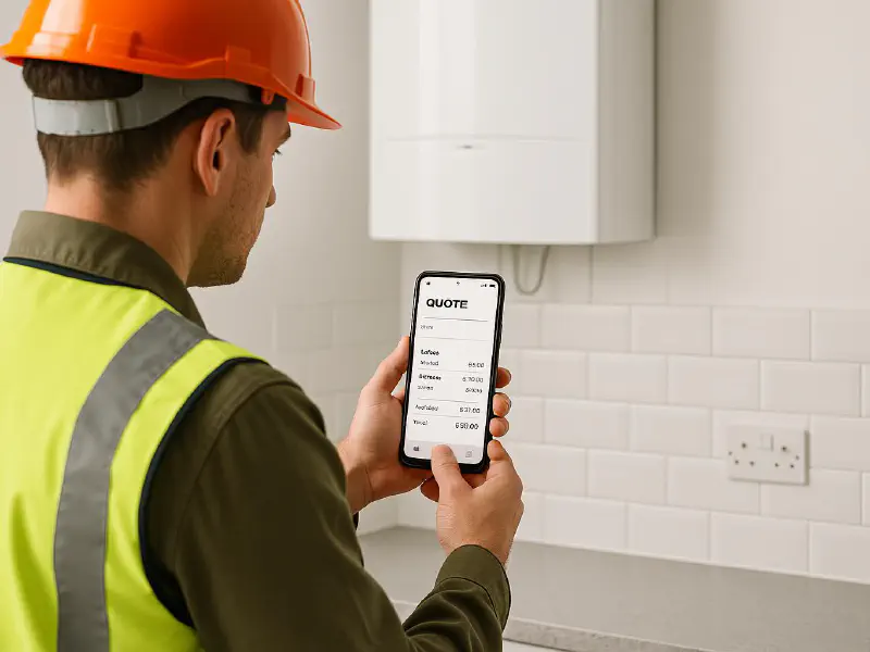 Set up AI quotes from site photos: Tradify, ServiceM8 or a simple Google workflow featured image