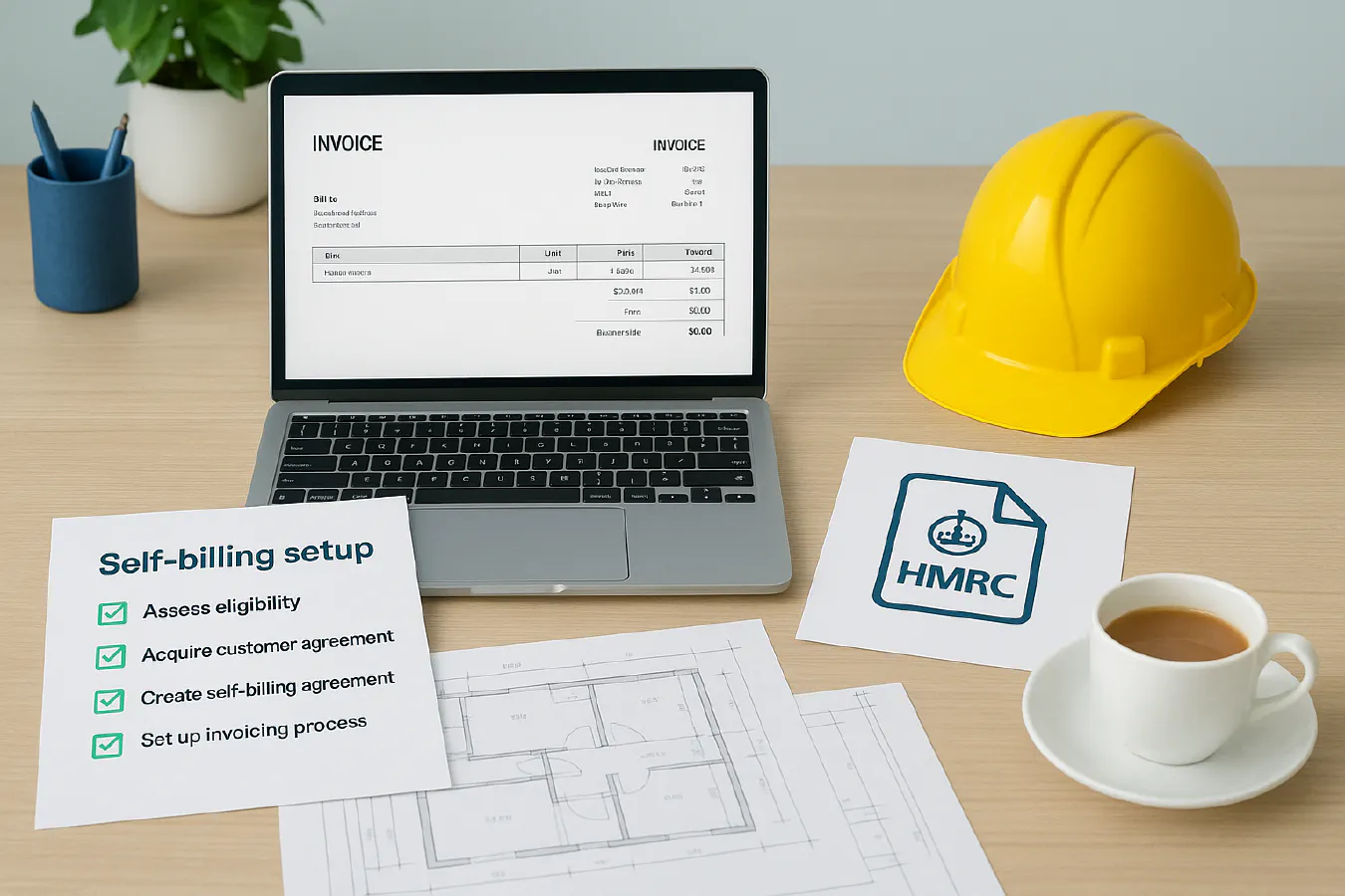 Set up VAT self-billing for CIS subcontractors: Xero and QuickBooks step-by-step featured image