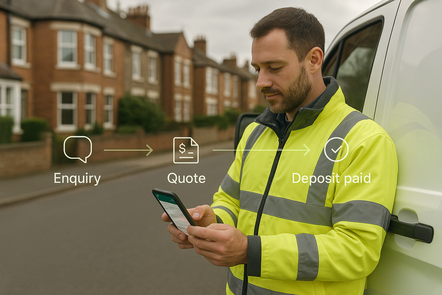 Speed‑Quote Formula: Turn WhatsApp enquiries into paid jobs in 15 minutes featured image