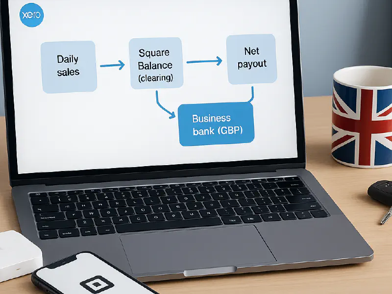 Square to Xero UK: daily sales, fees and payouts using the Square Balance clearing account featured image