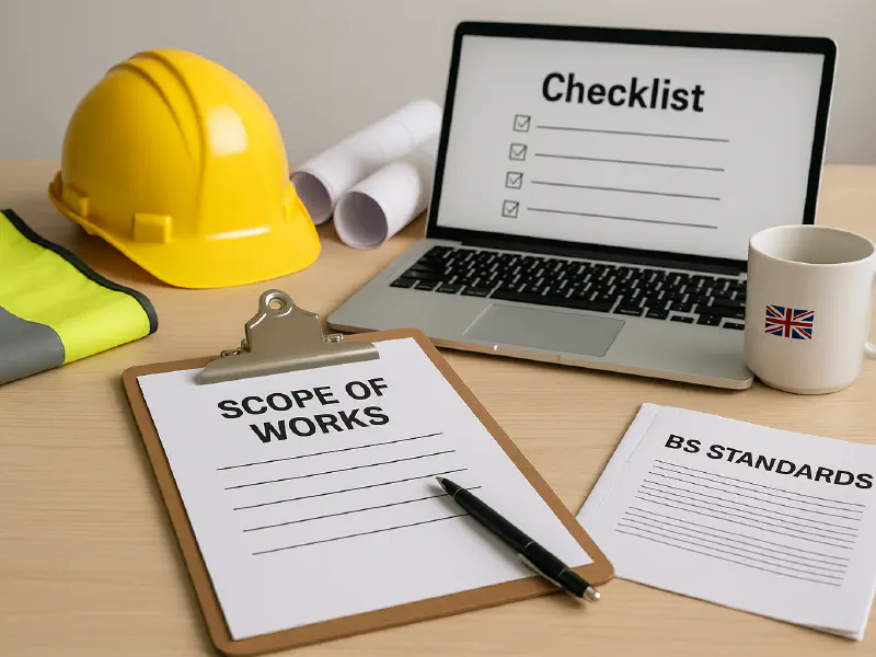 Subcontractor scope of works template: free Word example, CIS payment schedule and what to include featured image