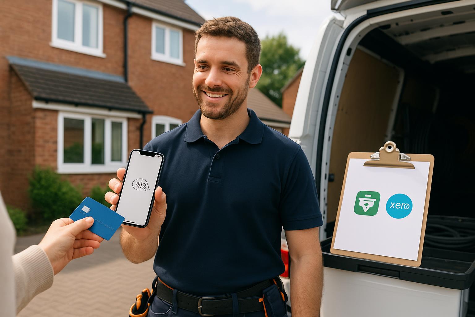 Tap to Pay on iPhone for trades: SumUp vs Dojo setup, fees and job‑system reconciliation featured image