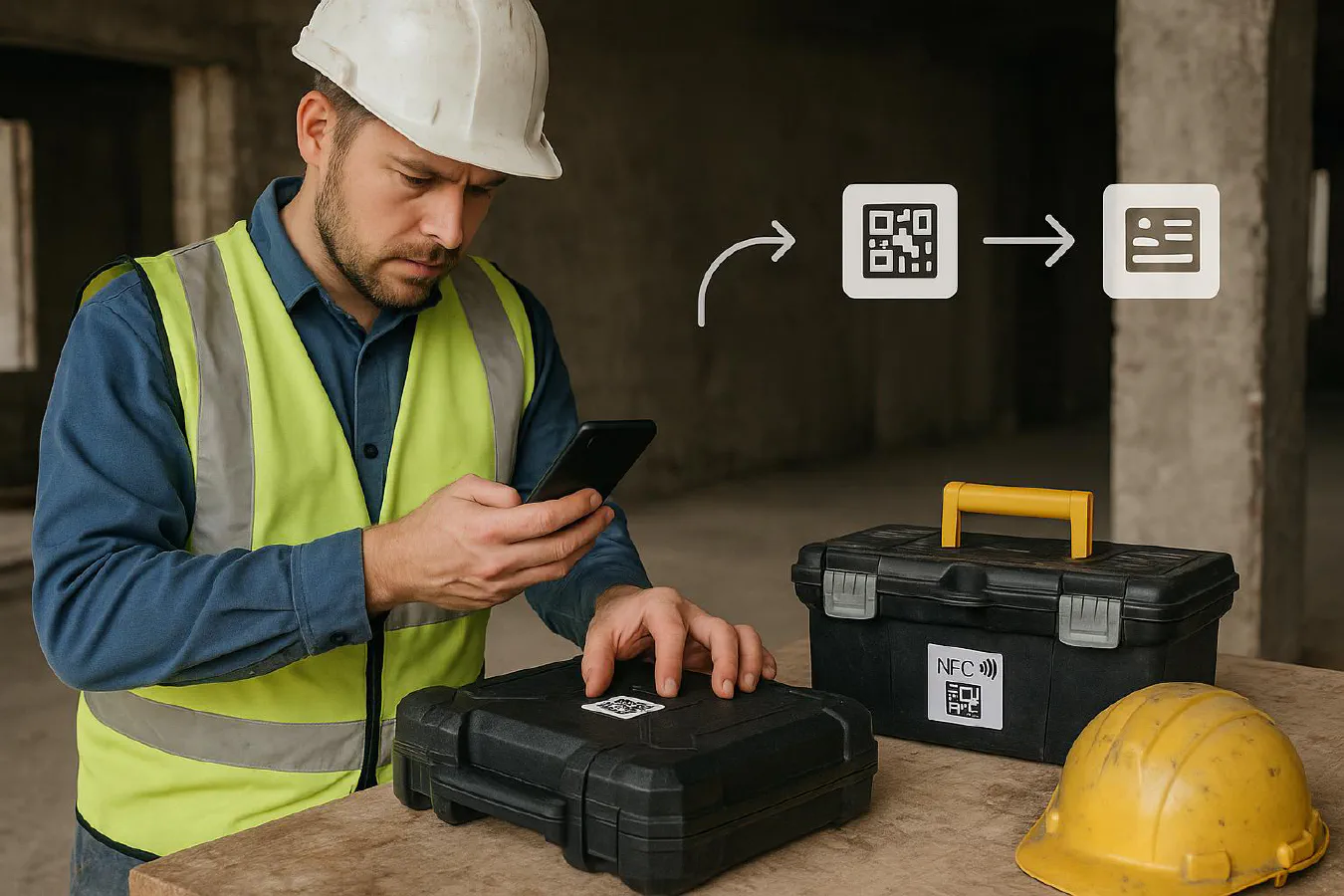 Tool sign out system: QR and NFC setup for tracking tools without expensive software featured image